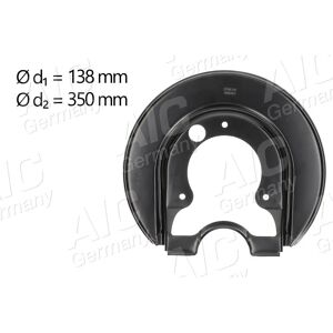 AIC Hinterachse Bremsscheibenschutz - Schutz für Bremsen für Audi A3 TT Seat Skoda VW AIC Hinterachse Bremsscheibenschutz - Schutz für Bremsen für Audi A3 TT Seat Skoda VW