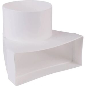 Wallair N15840 Fladkanals-Ventilationssystem - Abzweig - 150mm - Weiß Wallair N15840 Fladkanals-Ventilationssystem - Abzweig - 150mm - Weiß