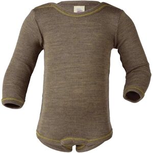 Engel Bio Baby Body Walnuss - Langarm Engel Bio Baby Body Walnuss - Langarm
