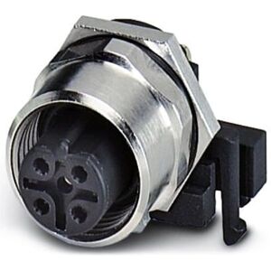 Phoenix Contact 1527870 Zilveren M12 Sensor/Actuator Connector - Draadconnector Phoenix Contact 1527870 Zilveren M12 Sensor/Actuator Connector - Draadconnector