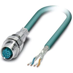 Phoenix Contact 1528497 Blåt Ethernet Strømstik - Elektrisk stik Phoenix Contact 1528497 Blåt Ethernet Strømstik - Elektrisk stik