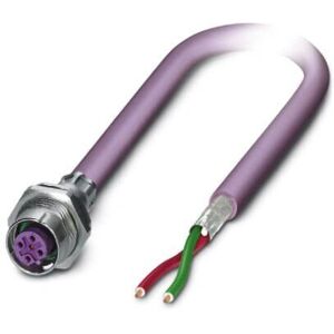 Phoenix Contact 1534410 Lilla strømstik med M12 2-pols - Elektrisk forbindelse Phoenix Contact 1534410 Lilla strømstik med M12 2-pols - Elektrisk forbindelse