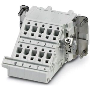 Phoenix Contact HC-B 10-A-DT-PEL-F Terminaladapter - 10-polig Push-in Phoenix Contact HC-B 10-A-DT-PEL-F Terminaladapter - 10-polig Push-in