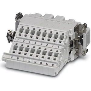 Phoenix Contact HC-B 16-A-DT-PER-M - 16-polige zware terminaladapter Phoenix Contact HC-B 16-A-DT-PER-M - 16-polige zware terminaladapter