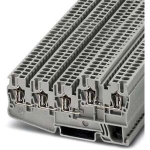 Klemmenblok Phoenix Contact STIO 2,5/4-3B/L - Sensor/Actuator, Grijs Klemmenblok Phoenix Contact STIO 2,5/4-3B/L - Sensor/Actuator, Grijs