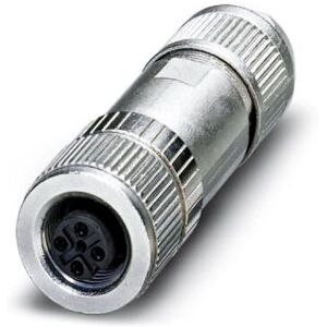 Phoenix Contact 1554526 Metallic M12 Wire Connector - Sensor/Actuator Data Phoenix Contact 1554526 Metallic M12 Wire Connector - Sensor/Actuator Data
