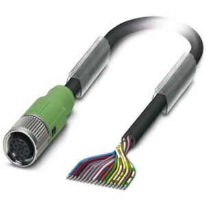 Phoenix Contact 1430776 Sensor Actuator Cable - 17-Pin, 1.5m Phoenix Contact 1430776 Sensor Actuator Cable - 17-Pin, 1.5m