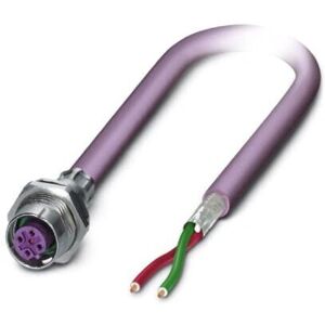 Phoenix 1437465 Sensor/Actuator Kabel - 2m, Paars Phoenix 1437465 Sensor/Actuator Kabel - 2m, Paars
