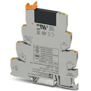 Phoenix Contact PLC-OPT-24DC/230AC/1 Relais - Zwart, Grijs Phoenix Contact PLC-OPT-24DC/230AC/1 Relais - Zwart, Grijs