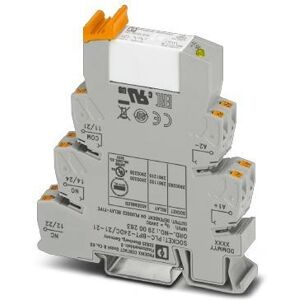 Phoenix Contact PLC-RPT- 24DC/21-21AU 2 omschakelaars - Relais Phoenix Contact PLC-RPT- 24DC/21-21AU 2 omschakelaars - Relais