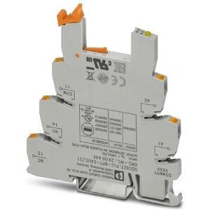 Phoenix Contact PLC-BPT-24UC/21 Relaissockel - Schaltkontakt - 94x6.2x80mm Phoenix Contact PLC-BPT-24UC/21 Relaissockel - Schaltkontakt - 94x6.2x80mm