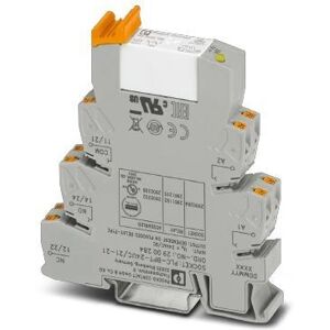 Elektrisch relais Phoenix Contact PLC-RPT-24UC/21-21 - Onderdeel van het besturingssysteem Elektrisch relais Phoenix Contact PLC-RPT-24UC/21-21 - Onderdeel van het besturingssysteem