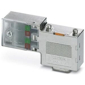 Phoenix Contact 2313698 Cable Connector - 9-pin Male, Angled, PROFIBUS DP Phoenix Contact 2313698 Cable Connector - 9-pin Male, Angled, PROFIBUS DP
