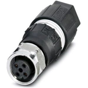 Phoenix Contact 1440782 Wire Connector - 4-pin Straight - IP65 Phoenix Contact 1440782 Wire Connector - 4-pin Straight - IP65