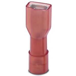 Phoenix Contact 3240536 Fully Insulated Electrical Terminal - Type: Flat Connector, Color: Red Phoenix Contact 3240536 Fully Insulated Electrical Terminal - Type: Flat Connector, Color: Red