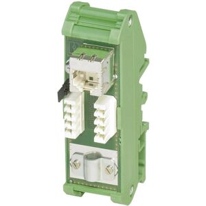 Phoenix Contact Patchpanel - Cat5e - Groen - 1 poort - IP20 - 90mm Phoenix Contact Patchpanel - Cat5e - Groen - 1 poort - IP20 - 90mm