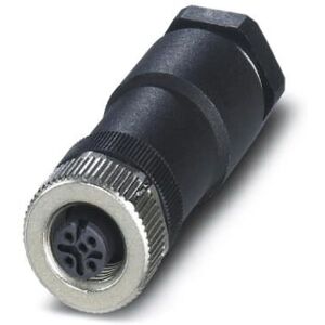 Phoenix Contact 1404416 Wire Connector M12 Black - Sensor/Actuator, 4 Pins, IP67 Phoenix Contact 1404416 Wire Connector M12 Black - Sensor/Actuator, 4 Pins, IP67