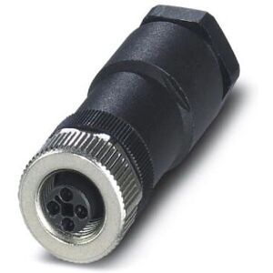 Phoenix Contact 1404644 Stainless Steel M12 Wire Connector - Sensor/Actuator Phoenix Contact 1404644 Stainless Steel M12 Wire Connector - Sensor/Actuator