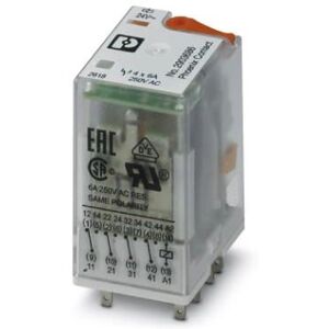 Phoenix REL-IR4/L- 24AC/4X21 Power Relay - Electrical Relay Phoenix REL-IR4/L- 24AC/4X21 Power Relay - Electrical Relay