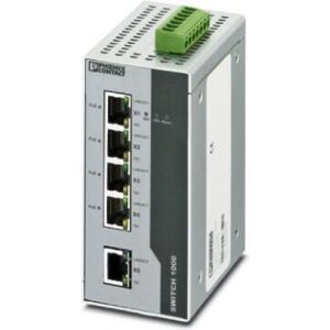 Phoenix Contact FLSWITCH1001T-4POE - Switch Ethernet Industriel Layer 2 IP20 Phoenix Contact FLSWITCH1001T-4POE - Switch Ethernet Industriel Layer 2 IP20