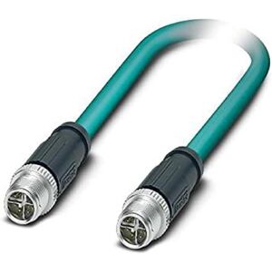 Phoenix Contact 1407485 Sensor/Actuator Cable - 5m, 8-pole, M12, IP67 Phoenix Contact 1407485 Sensor/Actuator Cable - 5m, 8-pole, M12, IP67