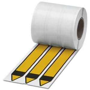 Phoenix Contact - PML-T105 (26X280)R - Jaune/Noir - 26x280mm - Étiquette Phoenix Contact - PML-T105 (26X280)R - Jaune/Noir - 26x280mm - Étiquette
