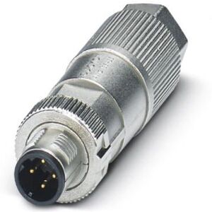Phoenix Contact 1411068 M12 Silver Wire Connector Phoenix Contact 1411068 M12 Silver Wire Connector