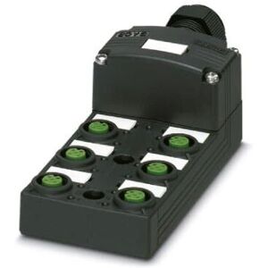 Phoenix Contact SACB-6/12-L-PT SCO P Sensor/Actuator Box - IP65, 6 Anschlüsse Phoenix Contact SACB-6/12-L-PT SCO P Sensor/Actuator Box - IP65, 6 Anschlüsse