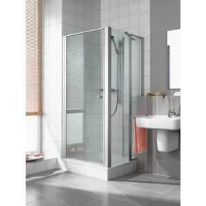 Kermi Ibiza 2000 Schwingtür - Silber Mattglanz, 90x185cm, Sicherheitsglas Kermi Ibiza 2000 Schwingtür - Silber Mattglanz, 90x185cm, Sicherheitsglas