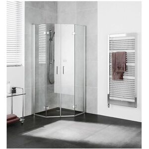 Douche Kermi Diga - Blanc - Verre 6mm - Sans Seuil - Publicité Douche Kermi Diga - Blanc - Verre 6mm - Sans Seuil - Publicité