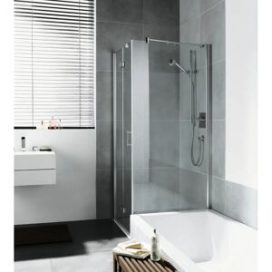 Panneau latéral court Kermi Diga en argent brillant - Paroi de douche - Publicité Panneau latéral court Kermi Diga en argent brillant - Paroi de douche - Publicité