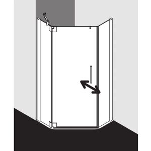 Ensemble Douche Pentagone Argenté Brillant - PXL4309018VUK - Publicité Ensemble Douche Pentagone Argenté Brillant - PXL4309018VUK - Publicité