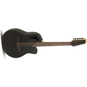 Ovation 2058TX-5-G 12-String Guitar - Black Textured Ovation 2058TX-5-G 12-String Guitar - Black Textured