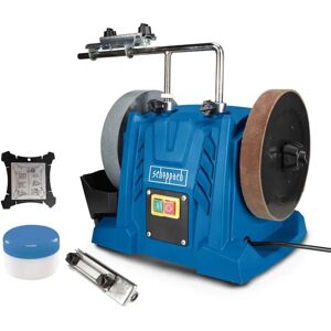 Scheppach TIGER 5000S Meuleuse humide-sèche - 150W, roue de 200mm - Publicité Scheppach TIGER 5000S Meuleuse humide-sèche - 150W, roue de 200mm - Publicité