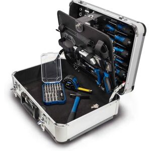 Malette à outils Scheppach TB150 102 pièces - Aluminium métal Malette à outils Scheppach TB150 102 pièces - Aluminium métal