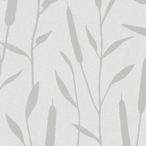 VidaXL Topchic Tapet Reed Plumes Metallic Grey - Tapet VidaXL Topchic Tapet Reed Plumes Metallic Grey - Tapet