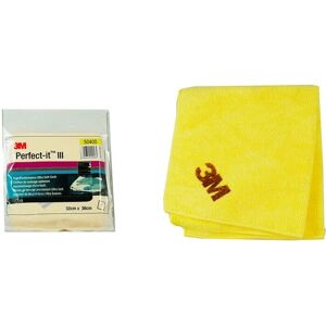 3M Microfiber Cloth Yellow - Microfiber Cloth for Cleaning Residues, Dust, Dirt, Fingerprints - 32x36cm 3M Microfiber Cloth Yellow - Microfiber Cloth for Cleaning Residues, Dust, Dirt, Fingerprints - 32x36cm