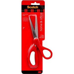 Scotch 1407 Red Stainless Steel Universal Scissors - Scissors Scotch 1407 Red Stainless Steel Universal Scissors - Scissors