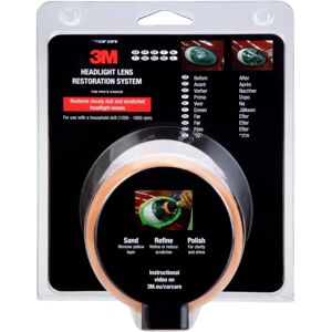 3M Headlight Restoration Kit - Easy to Use for Plastic Headlights 3M Headlight Restoration Kit - Easy to Use for Plastic Headlights