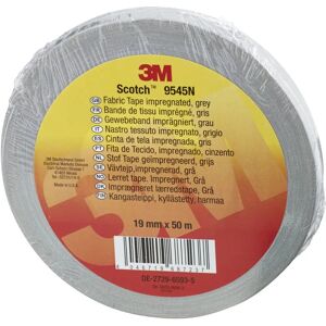3M 9545NG19 Water-Resistant Fabric Tape Gray - Gummed Fabric Tape 3M 9545NG19 Water-Resistant Fabric Tape Gray - Gummed Fabric Tape