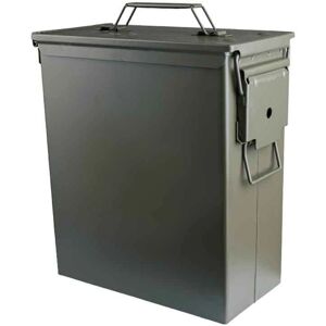 Mil-Tec M9 Steel Ammo Box - Ammo Box, Steel, Olive, US Military Design Mil-Tec M9 Steel Ammo Box - Ammo Box, Steel, Olive, US Military Design