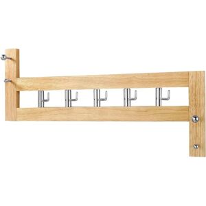 HOFMANN LIVING AND MORE Beiges Massivholz-Garderobenpaneel - Wandgarderobe HOFMANN LIVING AND MORE Beiges Massivholz-Garderobenpaneel - Wandgarderobe
