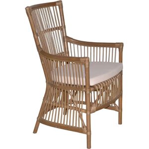 HOFMANN LIVING AND MORE Brauner Rattansessel - Armchair HOFMANN LIVING AND MORE Brauner Rattansessel - Armchair