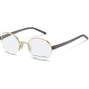 Porsche Design P8350-50D Óculos unissex Dourados Porsche Design P8350-50D Óculos unissex Dourados