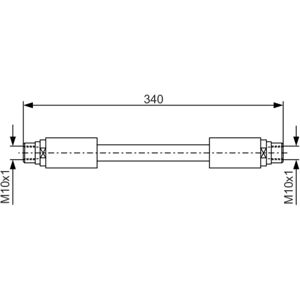 Bosch jarruletku Audi A6 C6 - 318mm M10x1 Bosch jarruletku Audi A6 C6 - 318mm M10x1