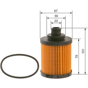Bosch F 026 407 067 Öljynsuodatin - Öljynsuodatin Bosch F 026 407 067 Öljynsuodatin - Öljynsuodatin