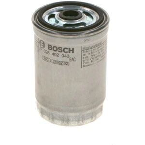 Bosch F 026 402 043 Polttoaineen suodatin - Ruuvi, 79mm, 146mm, M 16 x 1,5 - Polttoaineen suodatin Bosch F 026 402 043 Polttoaineen suodatin - Ruuvi, 79mm, 146mm, M 16 x 1,5 - Polttoaineen suodatin