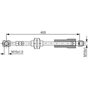 Bosch Malli 1987481803 - Jarruletku Bosch Malli 1987481803 - Jarruletku