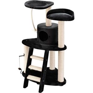 EBI - Classic Tree Catar - 131 cm - Noir - Cat Tree - Publicité EBI - Classic Tree Catar - 131 cm - Noir - Cat Tree - Publicité