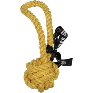 EBI - Jouet pour Chiens - Ballon 'Are You Knots' avec Anse 28cm Jaune - Publicité EBI - Jouet pour Chiens - Ballon 'Are You Knots' avec Anse 28cm Jaune - Publicité